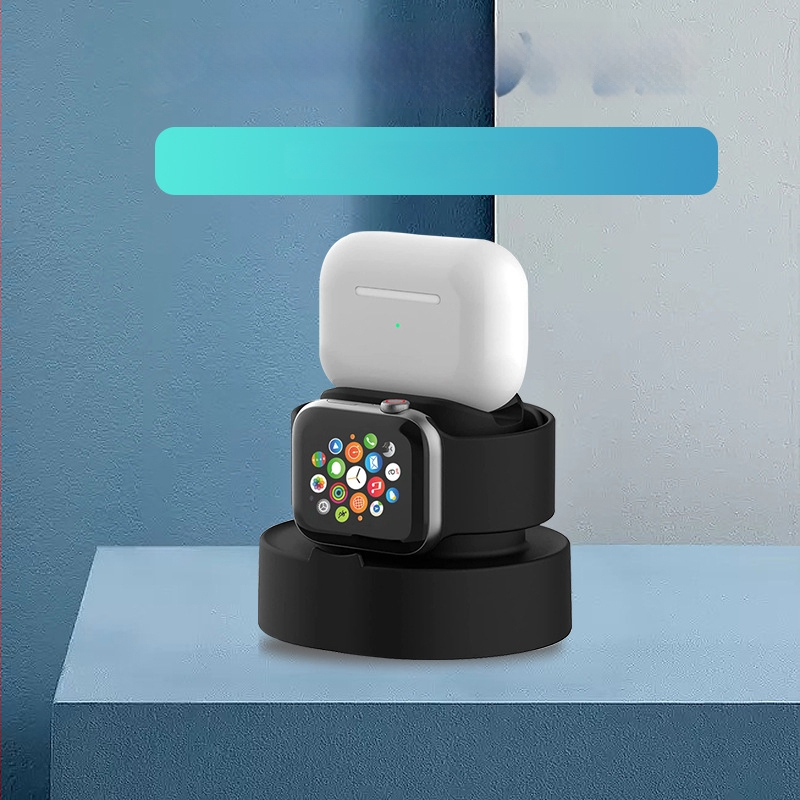 Stolna bežična punjačka stanica 3u1 za iPhone, Apple Watch i AirPods sa magnetskim držanjem