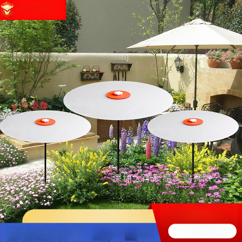 Kültéri növény-parasol — árnyékoló panel növényeknek, PP üreges lemez (PP hollow board) Ocean