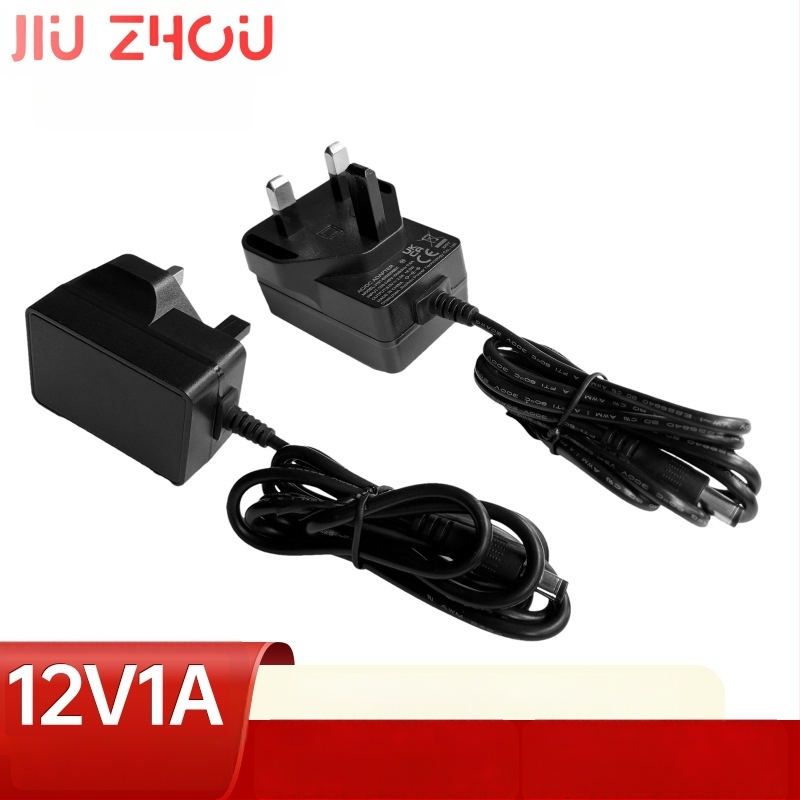 Jiuzhou Power J151 12V 1A tápegység routerekhez, set-top boxokhoz és digitális kis készülékekhez – Európai és Nemzeti szabványok