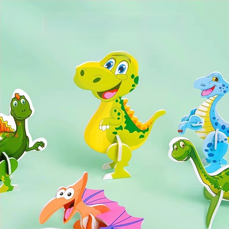 3D пъзел с насекоми за деца - хартиен DIY образователна играчка за възраст 4-6 години