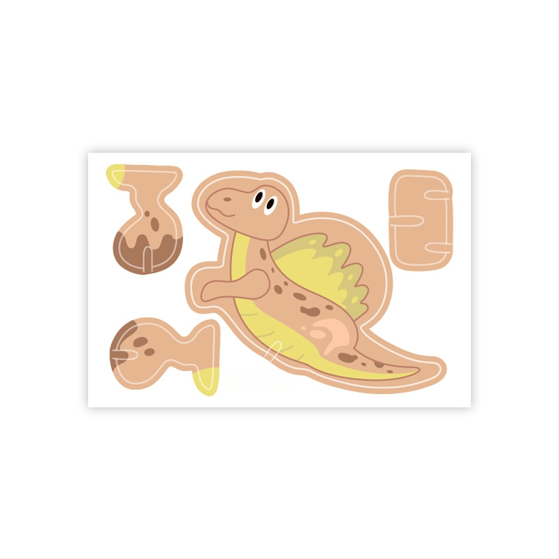 3D пъзел с насекоми за деца - хартиен DIY образователна играчка за възраст 4-6 години