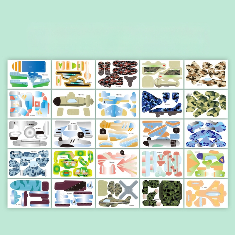 3D пъзел с насекоми за деца - хартиен DIY образователна играчка за възраст 4-6 години