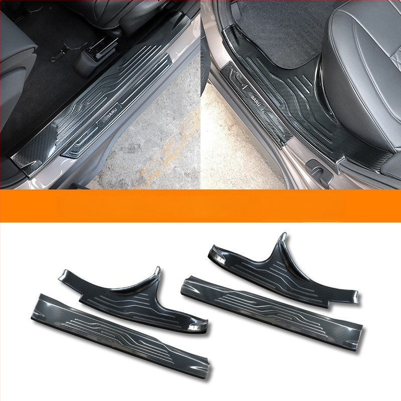 Pedala de protecție a pragurilor din oțel inoxidabil pentru Outback 21-22 – praguri interioare și exterioare, accesoriu pedala de întâmpinare