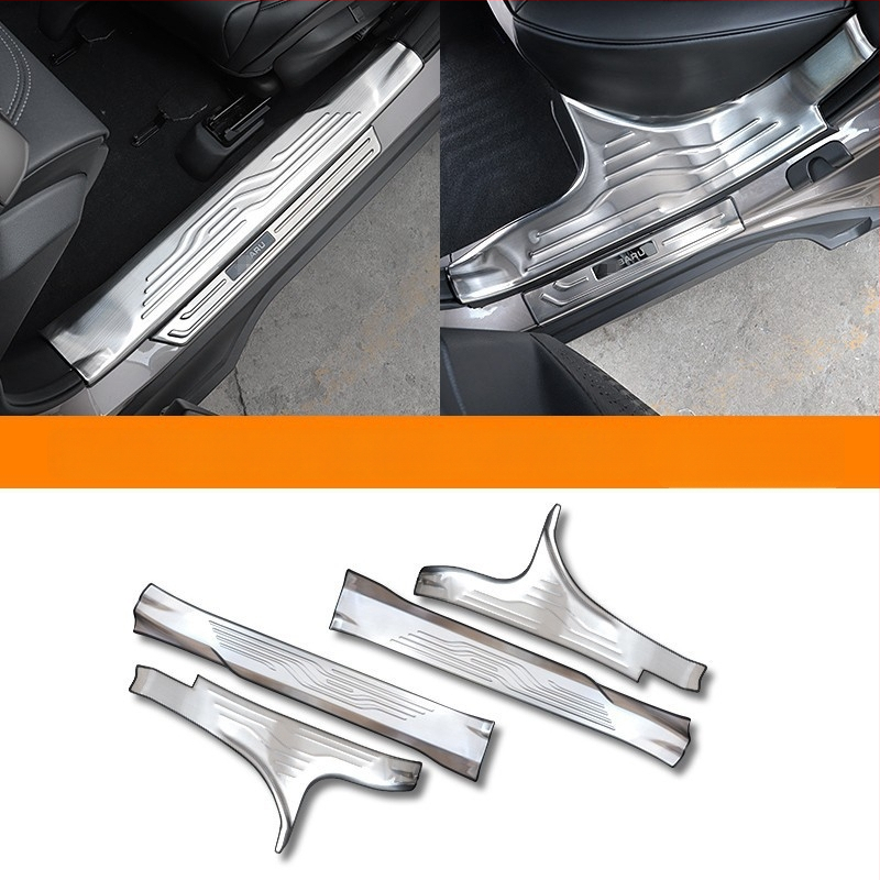 Pedala de protecție a pragurilor din oțel inoxidabil pentru Outback 21-22 – praguri interioare și exterioare, accesoriu pedala de întâmpinare