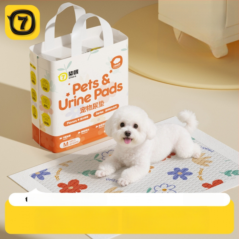 Pad de scutec pentru câini, dezodorizant, absorbant, îngroșat, 100 bucăți, de unică folosință