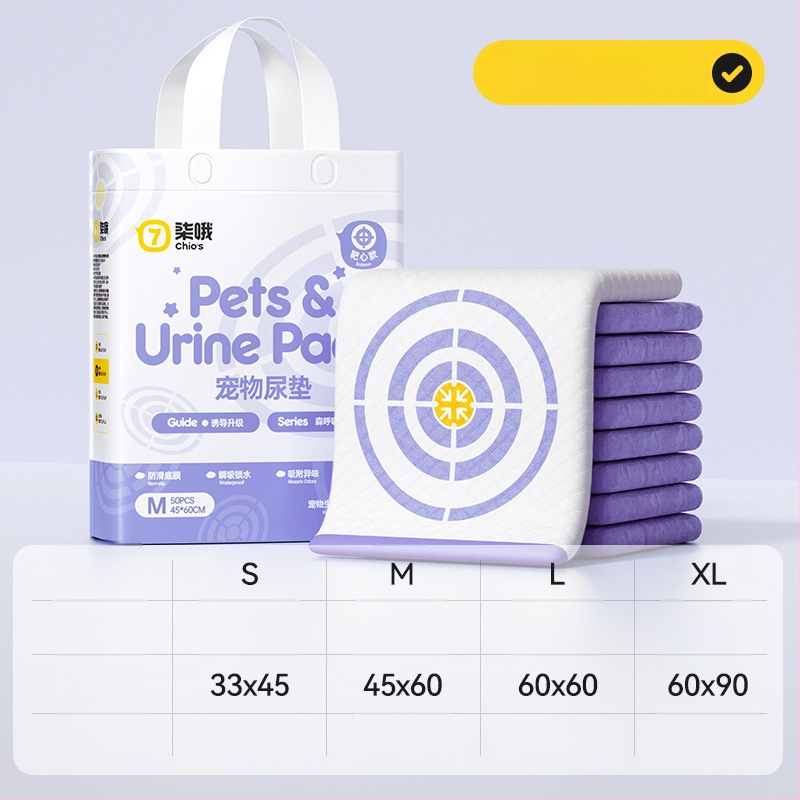 Pad de scutec pentru câini, dezodorizant, absorbant, îngroșat, 100 bucăți, de unică folosință