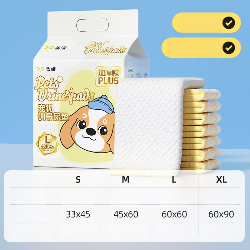 Pad de scutec pentru câini, dezodorizant, absorbant, îngroșat, 100 bucăți, de unică folosință