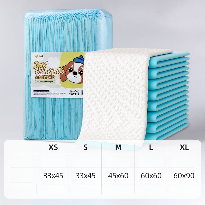 Pad de scutec pentru câini, dezodorizant, absorbant, îngroșat, 100 bucăți, de unică folosință