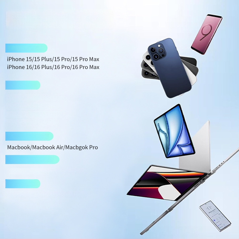 Iekšējās auss austiņas ar vadu Type-C savienojumu, 120 mm kabelis