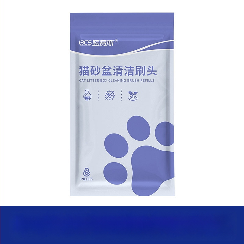 Заместваща глава за еднократна тоалетна четка — Blue Seth (Материал: пластмаса; Произход: Далян, Ляонин; Стил: Модерен минимализъм)