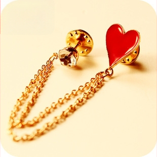 Krae nipsu geomeetrilise kujundusega Korea stiilis sulam ja kunstlikud kivid