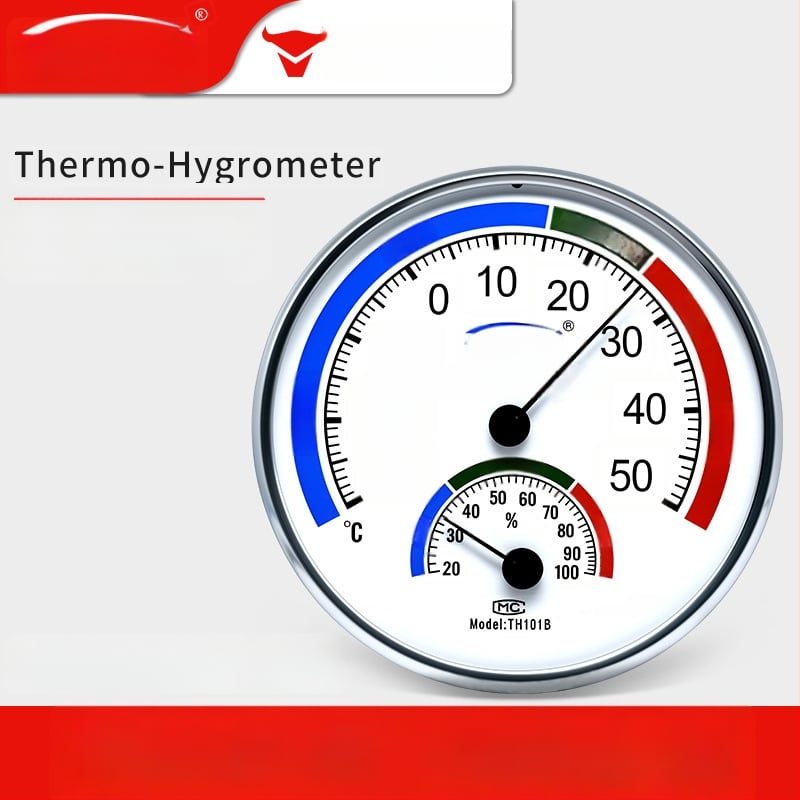 Bodford указателен термометър и хигромер, измерва температура и влажност, за детска стая, домашна и офисна употреба
