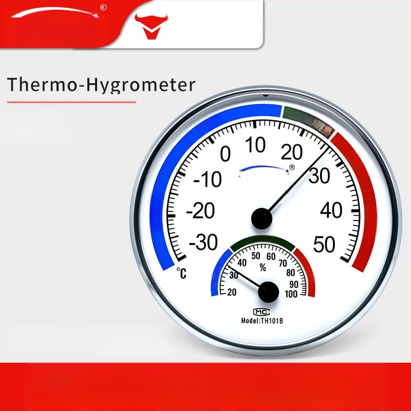 Bodford указателен термометър и хигромер, измерва температура и влажност, за детска стая, домашна и офисна употреба