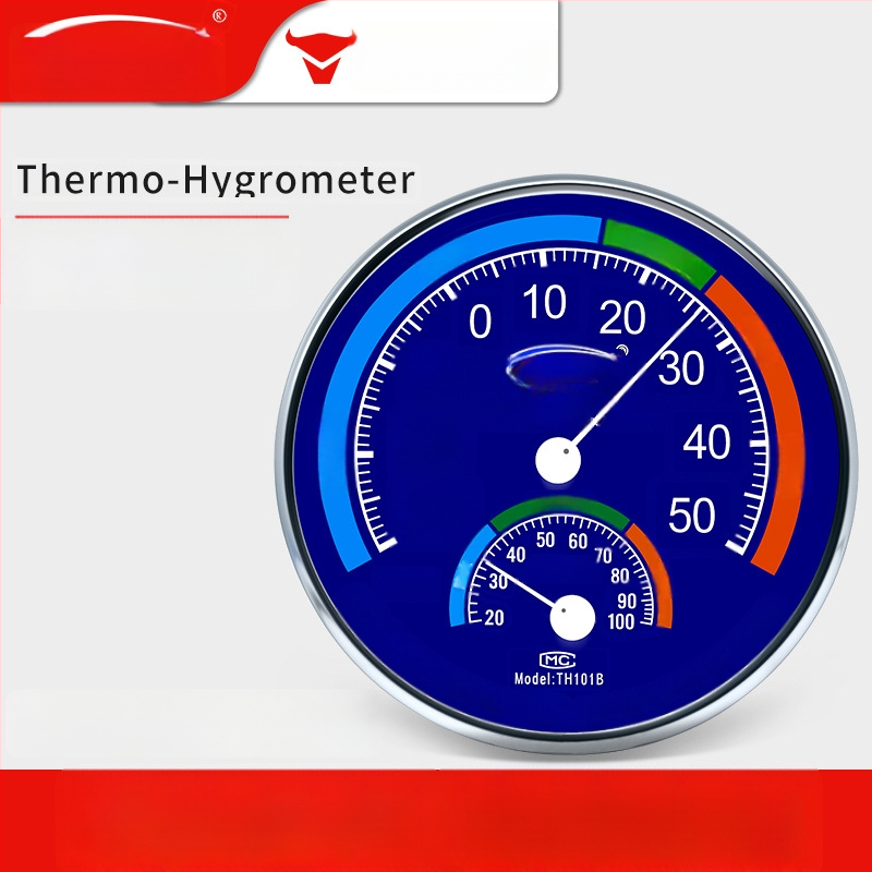 Bodford указателен термометър и хигромер, измерва температура и влажност, за детска стая, домашна и офисна употреба