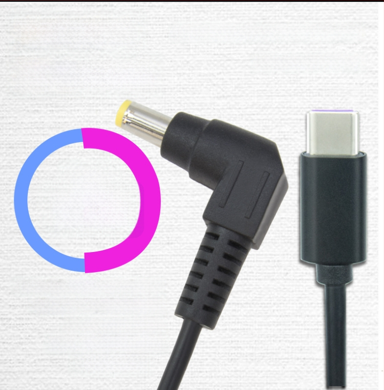 PD-USB-C gyors töltőkábel HP noteszgépekhez | Hehui P2C-dc5525sx, bevezetve 2018-ban, HP sorozat, Garancia: Három garancia