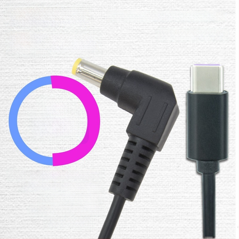 PD-USB-C gyors töltőkábel HP noteszgépekhez | Hehui P2C-dc5525sx, bevezetve 2018-ban, HP sorozat, Garancia: Három garancia