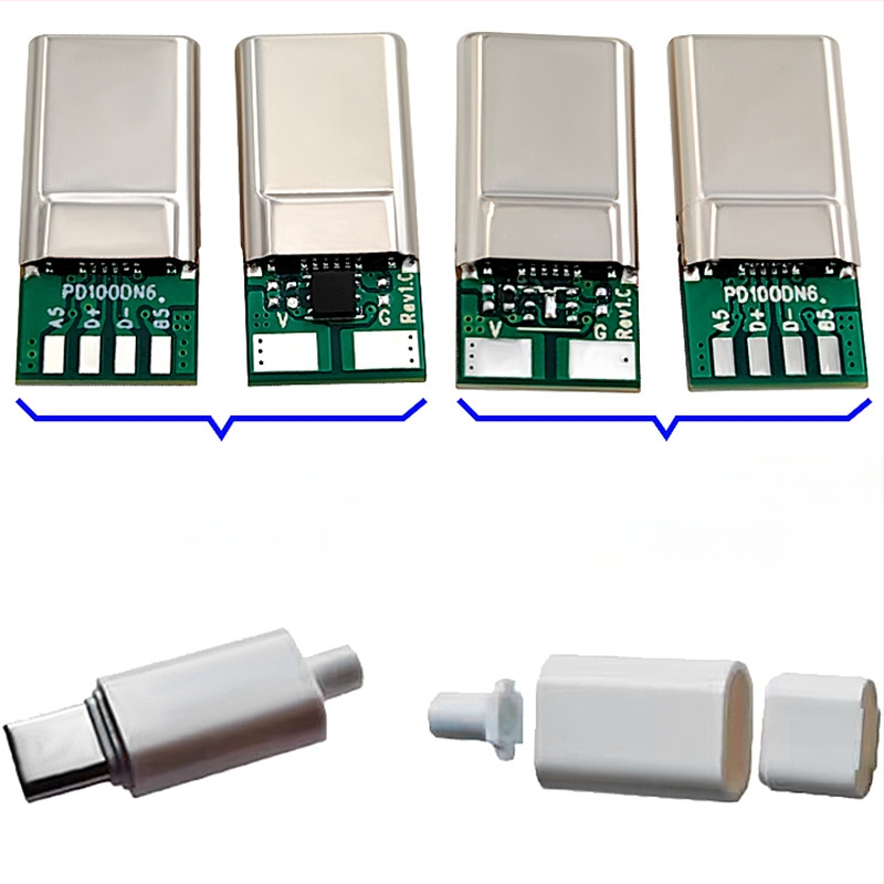 PD240W dubultais USB-C klēpjdatora barošanas adapters, 16-pin Type-C, 20V 5A, USB-C uz USB-C