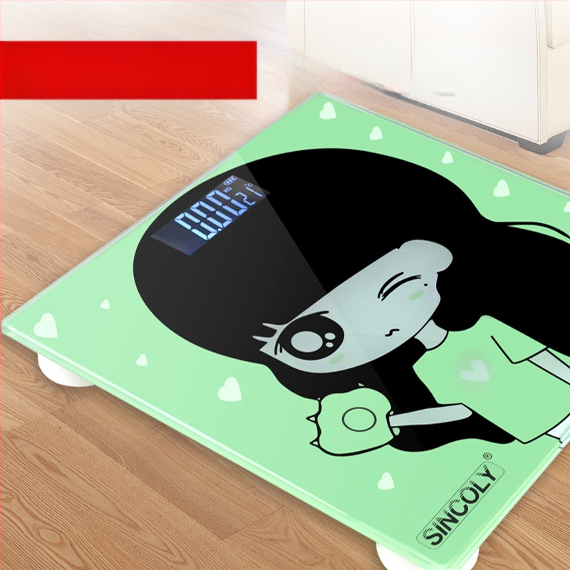 Cântar electronic pentru uz casnic, Sincoly/Xinke Li, capacitate 180 kg, măsoară greutatea, universal