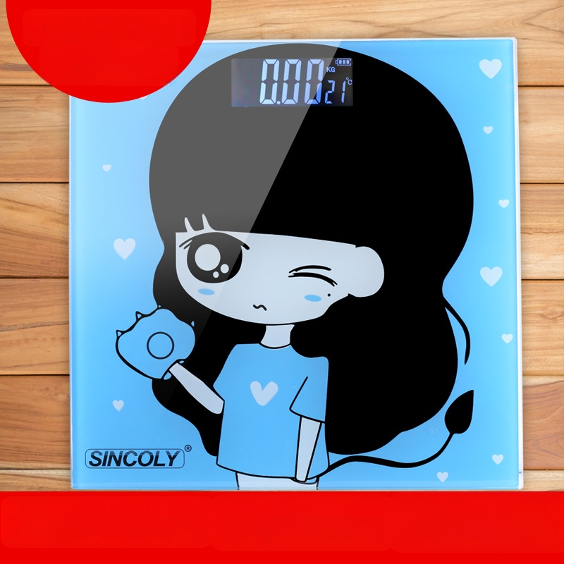 Cântar electronic pentru uz casnic, Sincoly/Xinke Li, capacitate 180 kg, măsoară greutatea, universal
