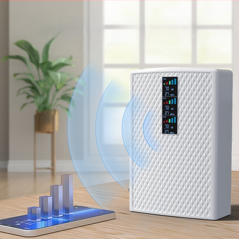 Mobiliojo telefono signalo stiprintuvas: palaiko 2G/3G/4G/5G, aprėptis 200–2000 m², modelis 24C4400F6715, svoris 0,98 kg