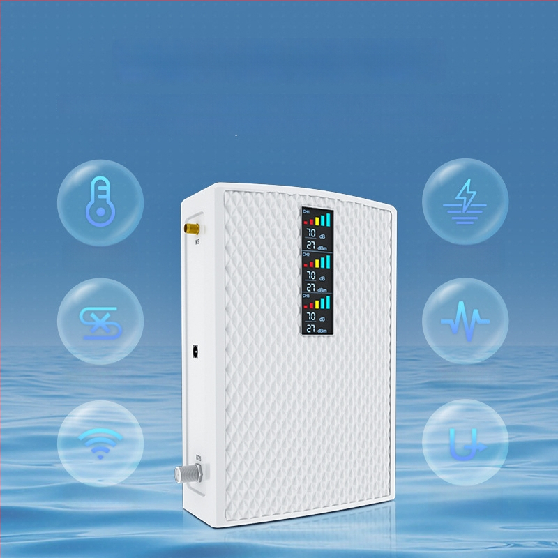 Mobiliojo telefono signalo stiprintuvas: palaiko 2G/3G/4G/5G, aprėptis 200–2000 m², modelis 24C4400F6715, svoris 0,98 kg