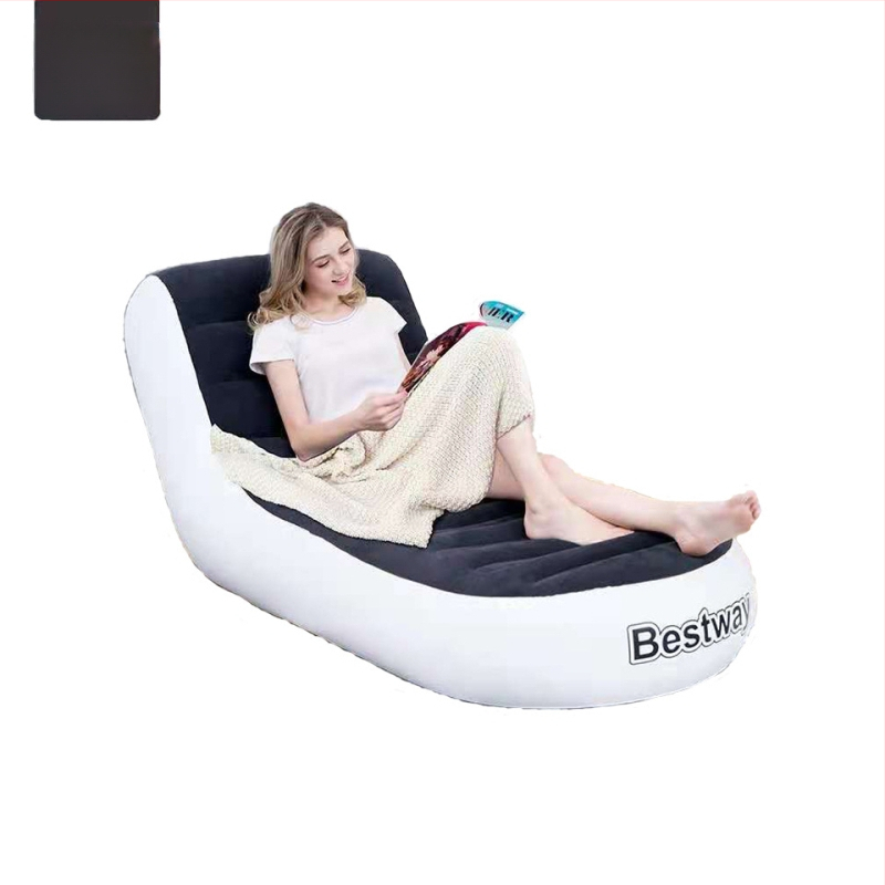 Bestway pripučiamas sofa su flokotu paviršiumi, svoris 3 kg, maksimali apkrova 200 kg