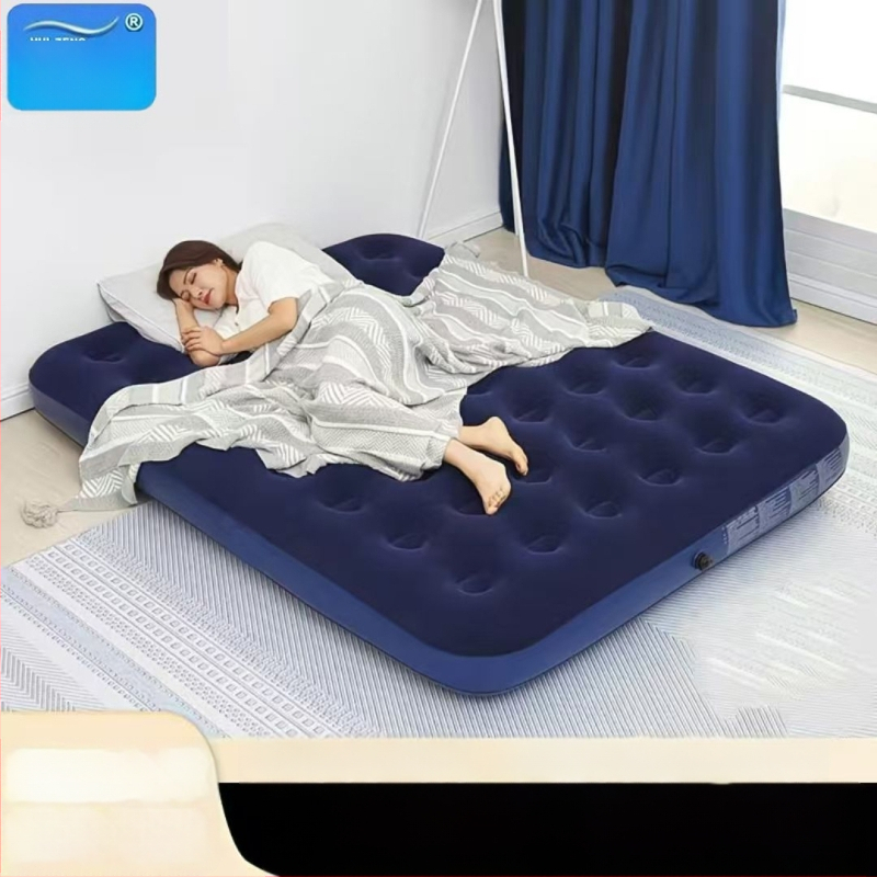 Pripučiama lova kempingui — paviršius iš kompozicinės drobės; lauko naudojimui; tinka palapinėms