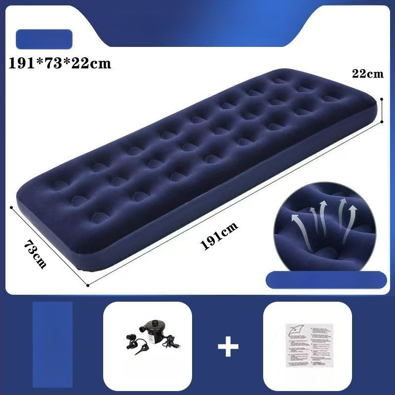 Pripučiama lova kempingui — paviršius iš kompozicinės drobės; lauko naudojimui; tinka palapinėms