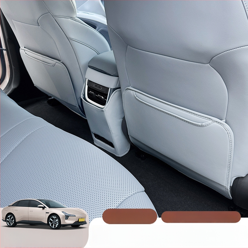 Xpeng Mona M03 Подплатена подложка против удари за седалката – кожена, защита за задния въздушен изход, устойчива на мръсотия, интериорен аксесоар за всички сезони