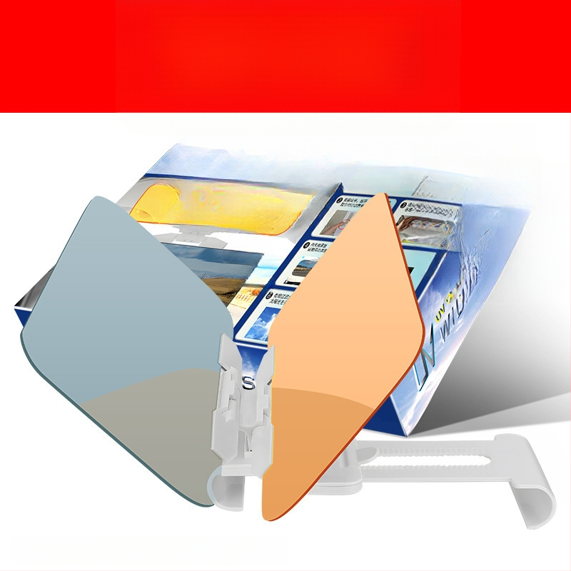 Антибляк огледало за кола, монтаж с лепило, универсално пасване, прост стил