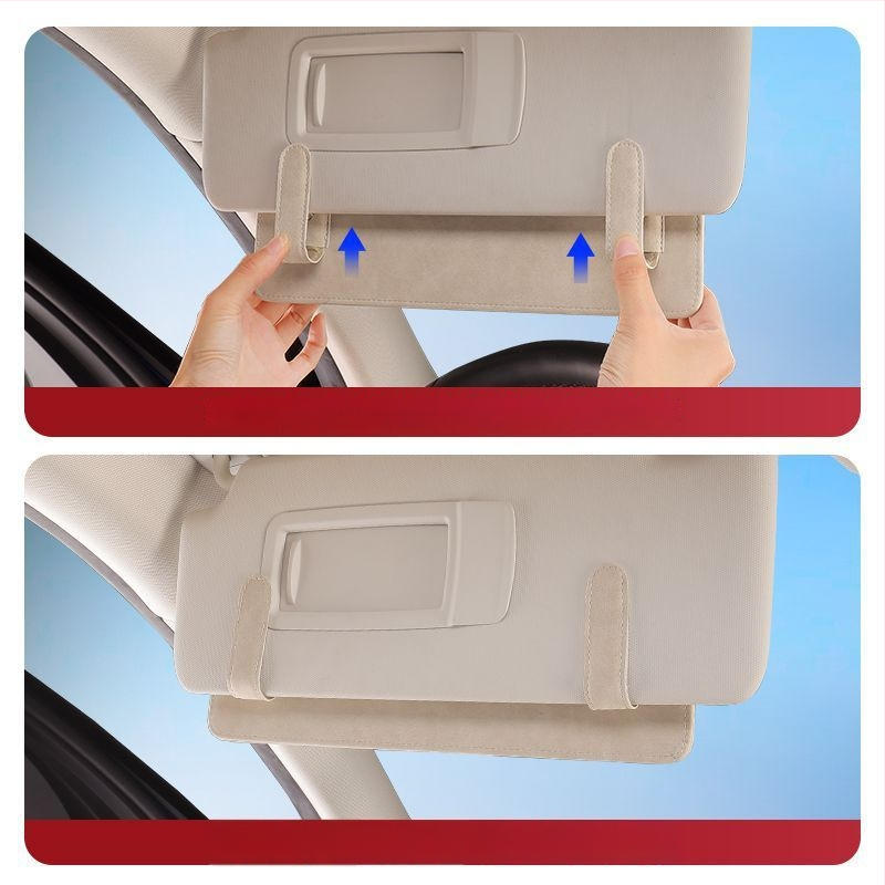 Удълнение за слънцезащитен визьор за NIO ET7/EC6/ES6/ES8/ET5/ES7 – монтаж със щракване, Нордически стил