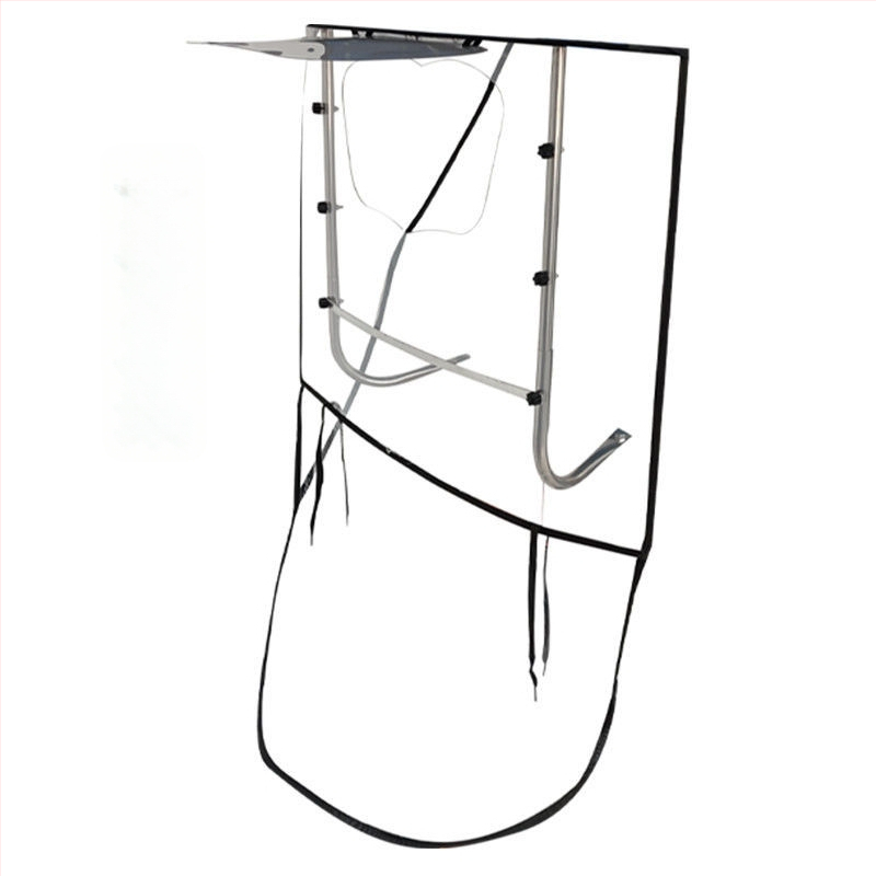 Umbrelă de soare pentru mașină cu braț în formă de U pentru oglinda retrovizoare, stil sticlă de vin, UV Pa+++