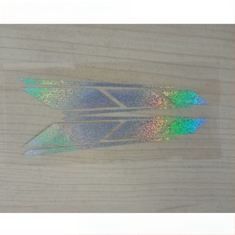 Motocikla uzlīmes rezervoāram, korpusam un priekšējai daļai — atstarojošas, ūdensdrošas un UV noturīgas ar ziedu motīvu