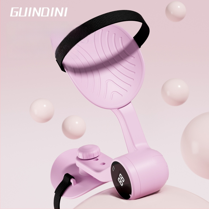 Antrenor de mușchi ai podeului pelvin pentru uz casnic, cu clemă pentru șold și susținere a interiorului coapselor — Materiale: PP, TPE, arc; Brand: Kyndini; Greutate: 360 g