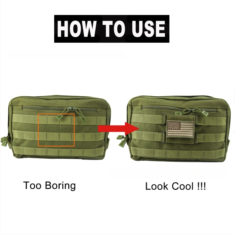 Liruida ultraliegs neilona Velcro taktiskais aksesuārs mugurai ar MOLLE sistēmu, rokas siksnas bāze, noņemams