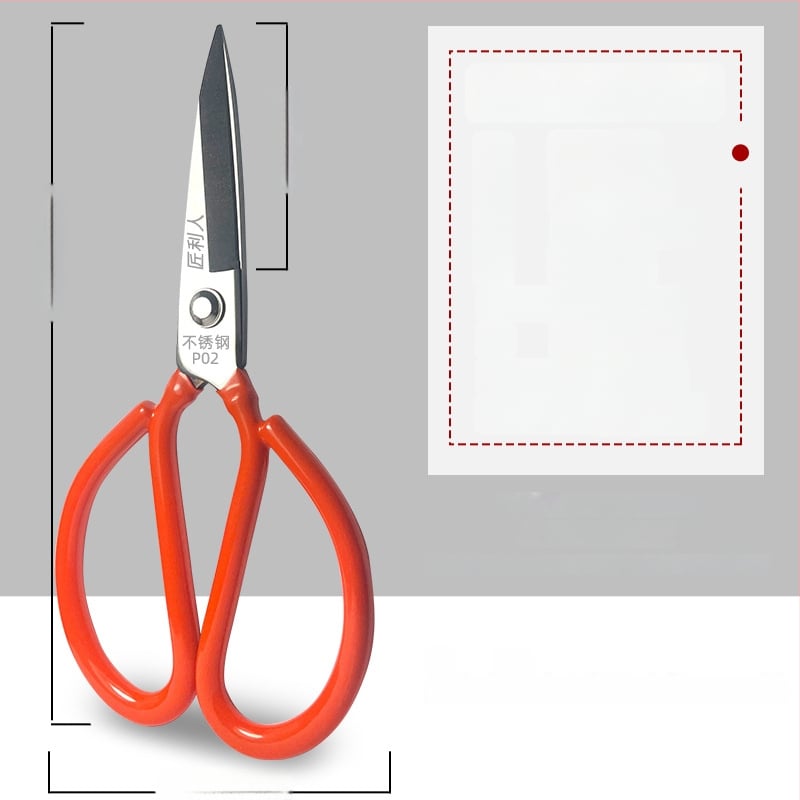 Foarfece de bucătărie din oțel inoxidabil, nivel industrial