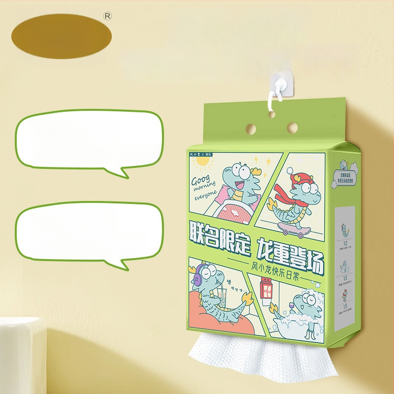 Μίας χρήσης πετσέτες προσώπου, μαλακές σαν βαμβάκι και χωρίς χνούδια, αναρτώμενο σχέδιο τράβηγμα, απομακρύνουν το μακιγιάζ, ίνες φυτικής προέλευσης