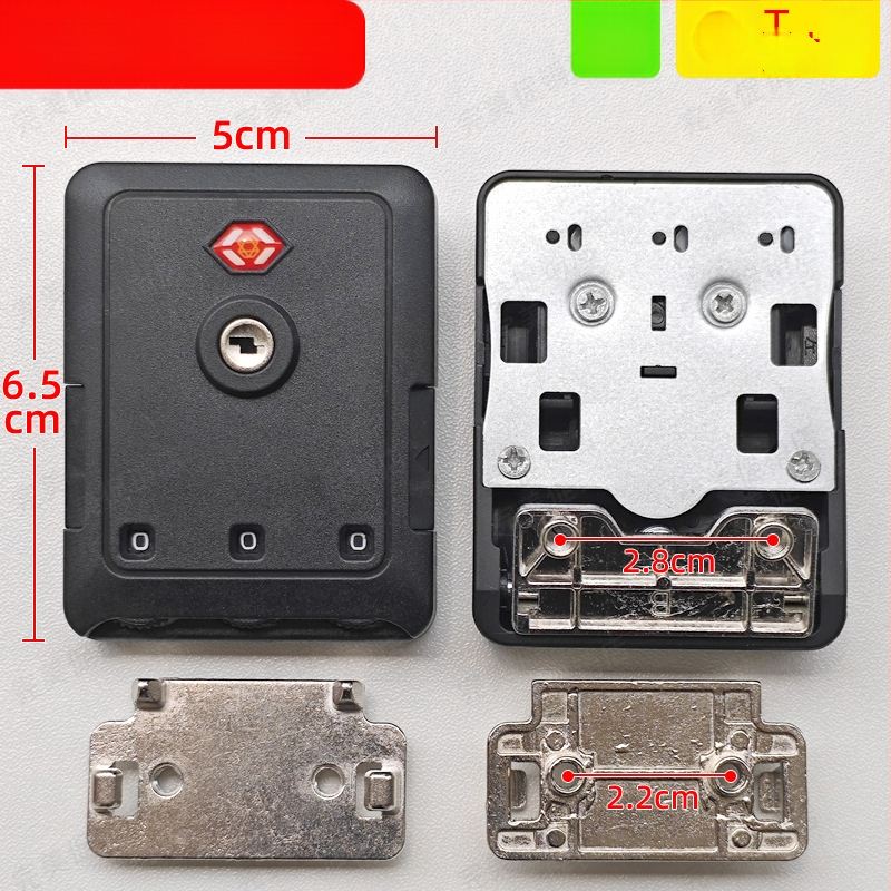 Κλειδαριά συνδυασμού αποσκευών – αντικλοπή, πλαστικό σώμα, αξεσουάρ αποσκευών, μοντέλο άνοιξη 2024, μάρκα Nothing