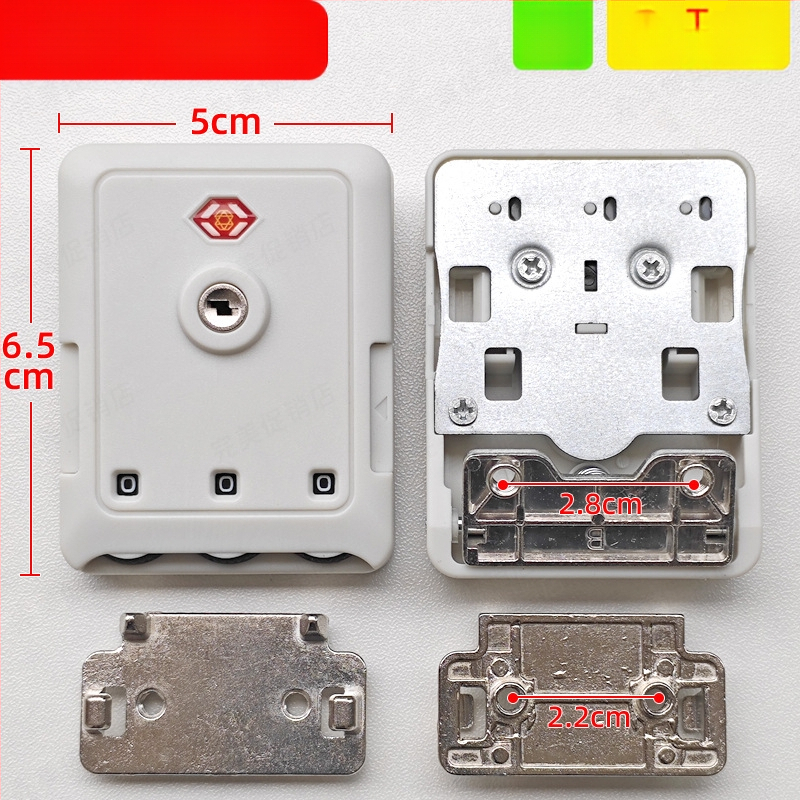 Κλειδαριά συνδυασμού αποσκευών – αντικλοπή, πλαστικό σώμα, αξεσουάρ αποσκευών, μοντέλο άνοιξη 2024, μάρκα Nothing