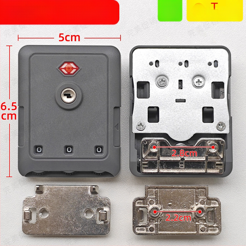 Κλειδαριά συνδυασμού αποσκευών – αντικλοπή, πλαστικό σώμα, αξεσουάρ αποσκευών, μοντέλο άνοιξη 2024, μάρκα Nothing