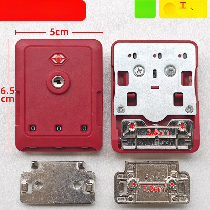 Κλειδαριά συνδυασμού αποσκευών – αντικλοπή, πλαστικό σώμα, αξεσουάρ αποσκευών, μοντέλο άνοιξη 2024, μάρκα Nothing