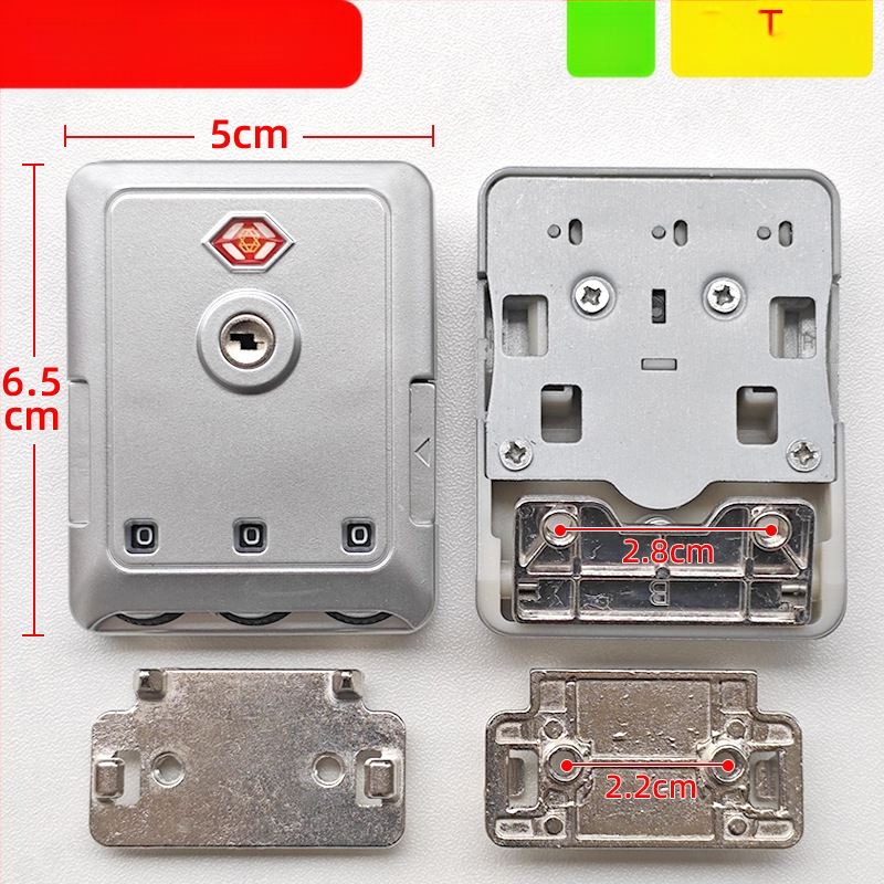 Κλειδαριά συνδυασμού αποσκευών – αντικλοπή, πλαστικό σώμα, αξεσουάρ αποσκευών, μοντέλο άνοιξη 2024, μάρκα Nothing