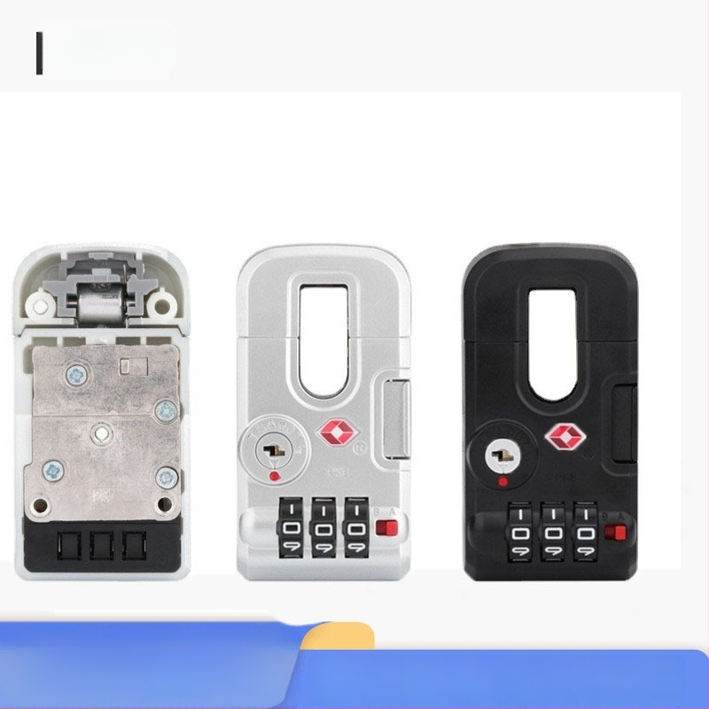 Κλειδαριά βαλίτσας με αλουμινένιο πλαίσιο – Αντικλοπή, αλουμίνιο, Fanfu Αξεσουάρ αποσκευών