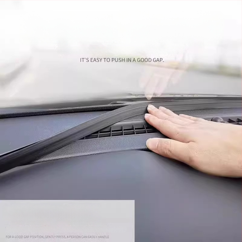 Guminė tarpinė sandarinimo juosta Xpeng centriniam valdymo paneliui, silikono medžiaga, modelis Xpeng central control sealing strip