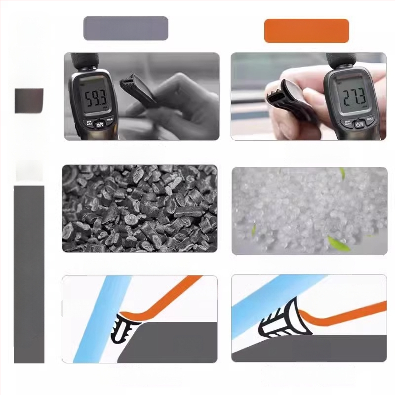 Guminė tarpinė sandarinimo juosta Xpeng centriniam valdymo paneliui, silikono medžiaga, modelis Xpeng central control sealing strip