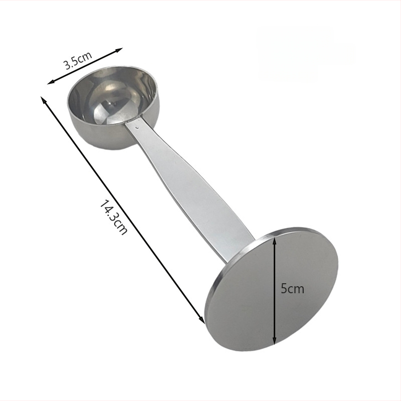 Zemeijia rozsdamentes acél hosszú nyelű mérőkanál graduációkkal