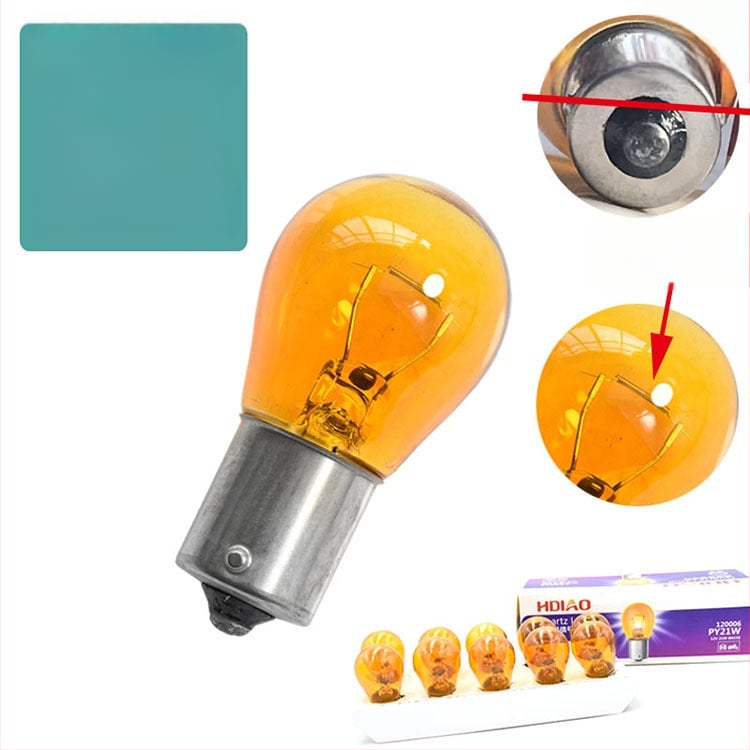 12V automobilių signalo lemputė – halogeninė, 21W, aukšto padėties stabdžių žibintas, tinkama sunkvežimiams