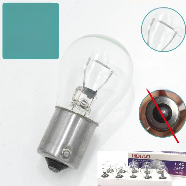 12V automobilių signalo lemputė – halogeninė, 21W, aukšto padėties stabdžių žibintas, tinkama sunkvežimiams