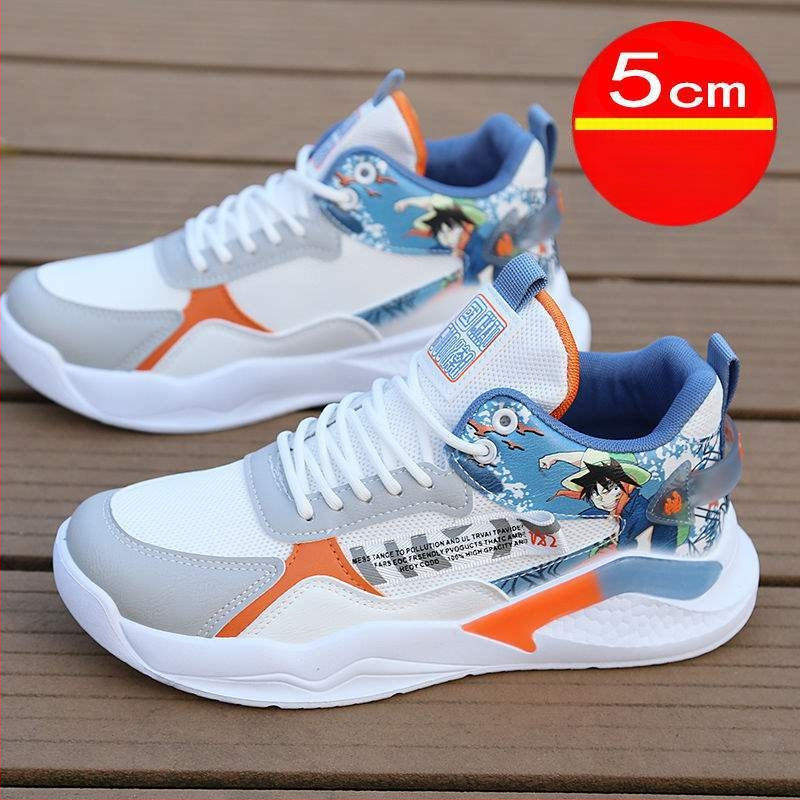 Loaferek mikroszálas bőrből készült felsőrésszel, mintázat rajzfilmfigurák és csíkok, fűzős zárású, gumitalp