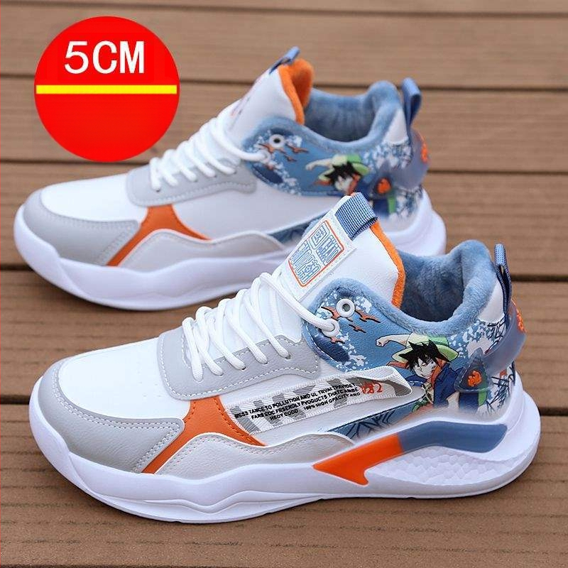 Loaferek mikroszálas bőrből készült felsőrésszel, mintázat rajzfilmfigurák és csíkok, fűzős zárású, gumitalp